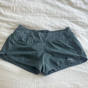 Patagonia Women's Sage Gray Athletic Shorts L